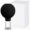 Nuanchu Facial Cupping Cup Black Glass Face Cup Silicone Cupping Massage Vacuum Suction Mug for Body Face Leg Arm Back Shoulder Muscle and Joint Pain(0.65 Inch Diameter) view 1