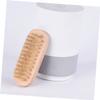 EPIGEIST 4pcs Nail Brush Double Sided Wood Color Fingernail Cleaning Brushes for Manicure and Pedicure for Salon Use Gentle Yet Sturdy for Dust Removal view 2