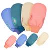 EPIGEIST 8 Pcs Exfoliating Shower Gloves for Deep Cleansing and Skin Massage Reusable Body Scrubber Mittens in Green Blue and Pink for Men and Women view 1