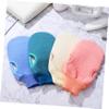 EPIGEIST 8 Pcs Exfoliating Shower Gloves for Deep Cleansing and Skin Massage Reusable Body Scrubber Mittens in Green Blue and Pink for Men and Women view 2