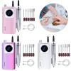 Electric Nails File, Electric Nails Drill Professional, Nails Drills Kits, 45000rpm Nails Drill Set, Electric Nails Files Electric Nails Drill, Machine With Nails Drill Bits For Manicures Salon Use view 2
