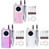 Electric Nails File, Electric Nails Drill Professional, Nails Drills Kits, 45000rpm Nails Drill Set, Electric Nails Files Electric Nails Drill, Machine With Nails Drill Bits For Manicures Salon Use view 3