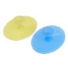 ASAKKURA 2pcs Silicone Facial Cleansing Brush Handheld Exfoliating Scrubber Mat for All Skin Types Small Sky Blue Small Light Yellow Gentle Face Massager for Adults view 1