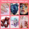 14 Colors Body Glitter,Face Glitter Makeup for Kids Women,Sparkly Chunky Hair Glitter for Eye Lip Nails,Mardi Gras Glitter Makeup Face Paint,Singer Concerts Disco Rave Festival Accessories-Hallowmas view 2