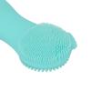 Electric Silicone Face Cleansing Brush Remove Blackheads Dead Skin Facial Machine Green for Skin Care Routine view 2