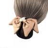 DNHPSMYI Flight Attendant Coiffure Head Flower Hairnet Female for Stewardess Banks Hotels Restaurant Staff(Colour 2) view 1