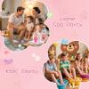 88PCS Spa Party Supplies for Girls, Spa Party Favors Include Face Masks, Under Eye Patches, Lip Masks, Lip Balm, Hand Cream, Foot Bath Bombs, Compressed Towels, Bulk Spa Sleepover Slumber Party Kit view 4