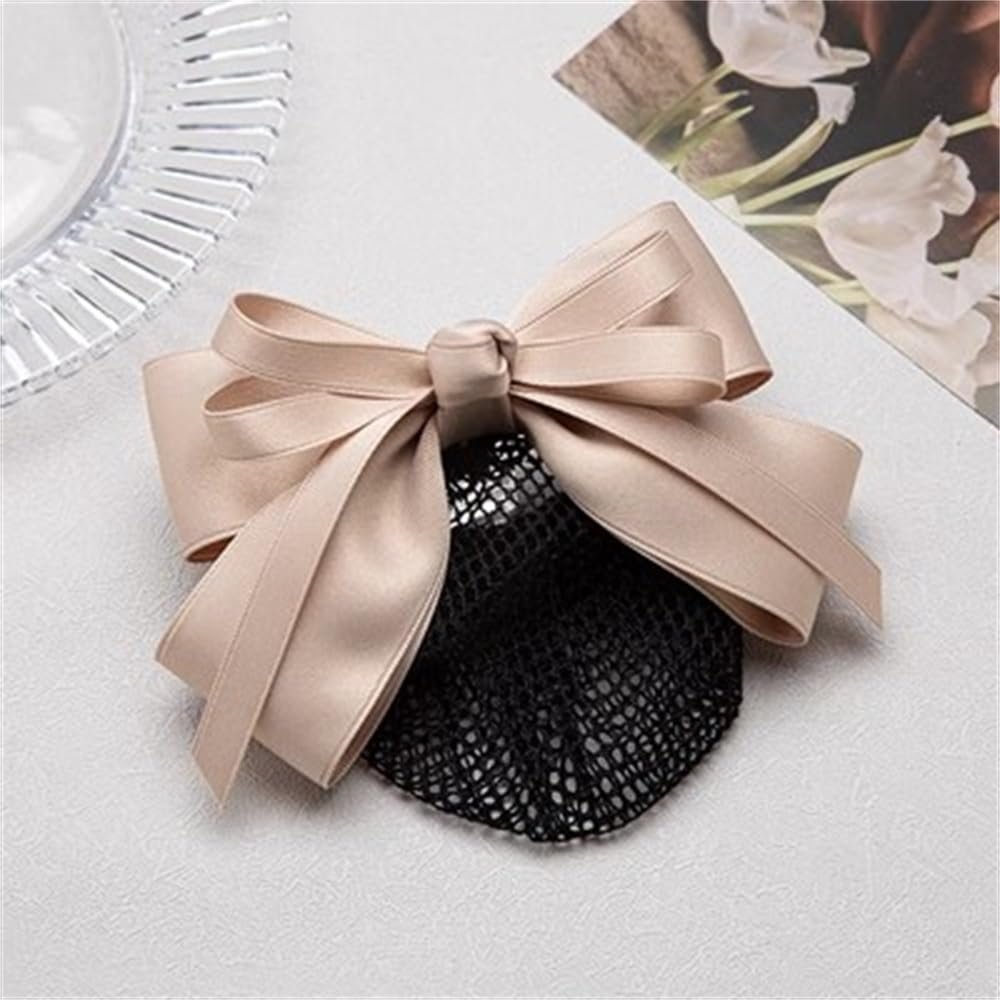 DNHPSMYI Women's Work Plate Hair Net Headdress Hair for Stewardess Banks Hotels Restaurant Staff(Colour 3)