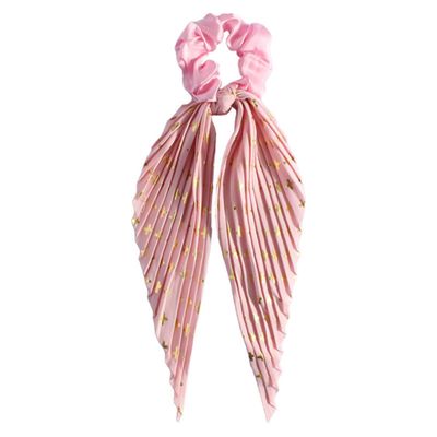 FWJUNHUYC Handmade Crease Large intestine Hair tie Vintage Streamer Women's Ponytail Hair tie Hair tie Hair Rope Hair Ornament