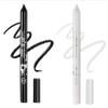 Colored Gel Glitter Eyeliner Pencils Pen Set, 2 Pcs Eyeliner Waterproof Lip Liner Eye Shadows Eyebrow Pencils Pen Eye Makeup (01 Black & 02 White) view 1