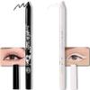 Colored Gel Glitter Eyeliner Pencils Pen Set, 2 Pcs Eyeliner Waterproof Lip Liner Eye Shadows Eyebrow Pencils Pen Eye Makeup (01 Black & 02 White) view 2