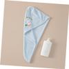EPIGEIST 2Pcs Double Layer Quick Drying Head Towels Water Absorption Hair Wraps for Efficient Hair Drying Comfortable and Practical Bath Towels for Women view 3