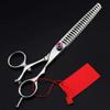 4 Kit Rotation 7.5 Inch Pet Dog Grooming Hair Scissors Cutting Shears Thinning Barber Hairdressing Scissors Set view 4