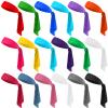 18 Pack Ties Headband for Women Men, Ninja Karate Headbands Multicolor Elastic Headbands Bulk Adjustable Sports Bandana Headband Sweatbands for Basketball, Football, Soccer, Running, Yoga view 1