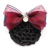 DNHPSMYI Women's Work Plate Hair Net Nurse Bank Flight Hair Clips for Stewardess Banks Hotels Restaurant Staff(Colour 4,Style 1) view 1