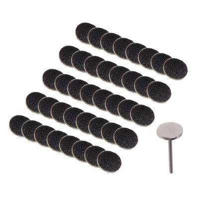 50Pcs Electric Pedicure Remover Discs for Dead Skin - Professional Foot Care Sanding Pads, Lightweight & Compact Design