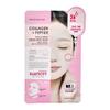 MEDIFORDEAR Collagen + Peptide Face & Neck Serum Sheet Mask Set (5pcs), Intensive Hydration, Firming, Dual Care, Spa-Like At-Home Treatment view 1