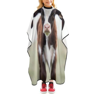Cow Hair Cutting Cape Anti-Static Professional Hairdressing Salon Capes Lightweight Barber Cape For Professional Stylists And Home Use 47.6 X 40.5 Inches