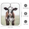 Cow Hair Cutting Cape Anti-Static Professional Hairdressing Salon Capes Lightweight Barber Cape For Professional Stylists And Home Use 47.6 X 40.5 Inches view 2