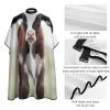 Cow Hair Cutting Cape Anti-Static Professional Hairdressing Salon Capes Lightweight Barber Cape For Professional Stylists And Home Use 47.6 X 40.5 Inches view 4