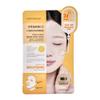 MEDIFORDEAR Vitamin C + Niacinamide Face & Neck Serum Sheet Mask Set (5pcs), Radiant Glow, Deep Hydration, Dual-Area Care, Dermatologist Tested view 1