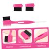 EPIGEIST 1 Set Portable Eyebrow Brush with Comb Changeable Brush Heads Dual Sided Brow Tool for Eyebrow Shaping and Grooming and Tidying Up Hair Edges view 2