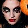 12 Pairs Halloween Glow Up Eye Shadow Temporary Tattoos Eyeliner Tattoo Stickers Spider Web Bat Pattern Eyeliner Fake Tattoos for Women Men Face Eye Makeup Halloween Decals Party Supplies view 2
