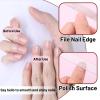 2Pcs Nail Buffer for Natural Nails Glass, Nail Buffers with Case Crystal Nails Files Shaping Nano Fingernail Files for Natural and Acrylic Home Salon Use Christmas Gift for Woman and Man view 4