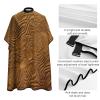 Golden Pattern Hair Cutting Cape Anti-Static Professional Hairdressing Salon Capes Lightweight Barber Cape For Professional Stylists And Home Use 47.6 X 40.5 Inches view 4