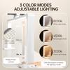AOXDWGE 33.5" Foldable Nail Desk Lamp, 456LEDs 3350LM Half Moon Light for Nail Desk with Phone Holder, 3 Color Modes 3000K-6000K Professional Manicure Table Lamp for Nail Tech Salon view 3
