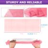 1 Pieces African Bath Sponge African Net Long Net Bath Sponge Enjoy Luxurious Exfoliation, Deep Cleansing, and Silky Smooth Skin Every Day (Pink) view 2