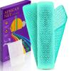 2 Pieces African Bath Sponge African Net Long Net Bath Sponge Transform Your Shower Routine with African Bath Sponges for Exfoliated, Silky Smooth Skin (Green) view 1