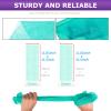 2 Pieces African Bath Sponge African Net Long Net Bath Sponge Transform Your Shower Routine with African Bath Sponges for Exfoliated, Silky Smooth Skin (Green) view 2