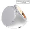 BSCKKDMN Portable Travel Makeup Mirror Folding Cosmetic Compact Mirror with 2 X 1x Magnification Elephant Family Mini Pocket Mirror for Women Ladies Purses view 2