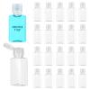 100Pcs 1oz Travel Bottles with Flip Cap, Clear Plastic Travel Size Toiletries Refillable Containers Squeeze Toiletry Bottles Portable Leak Proof Empty Cosmetic Containers for Liquid Shampoo Lotion view 1