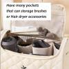 ANKICK Travel Case Compatible with Dyson Airwrap Complete Styler and Attachments, Coquette Portable Hair Dryer Bag Organizer view 3