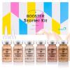 BB Facial Glow Serum Foundation Starter Kit Combined With Niacinamide and Peptides To Even Skin Tone Anti-Aging Set, 0.27oz 6 Vials Color Changing Foundation view 1
