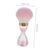 DECORNIJIA 2pcs Fluffy Nail Dust Brush for Acrylic Nails Head Makeup Cleaner Tool for Quick Cleaning of Brushes and Sponges for Easy Use view 2