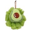 1 Pack of Children's Bath Loofah Sponge, Cute Avocado Shaped Sponge for Children, Toddlers, Adults, Shower Exfoliating Body Scrub Mesh Sponges, Suitable for Both Men and Women view 1