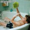 1 Pack of Children's Bath Loofah Sponge, Cute Avocado Shaped Sponge for Children, Toddlers, Adults, Shower Exfoliating Body Scrub Mesh Sponges, Suitable for Both Men and Women view 4