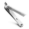 Slanted Curved Blade Ingrown Toenail Clippers for Thick Toenails, Angled Toe Nail Fingernail Cutter Trimmer for Seniors and Men - Black (Pear Silver) view 1