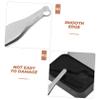 EPIGEIST 1pc Stainless Steel Vibrissa Scissors Safe Nose Hair Eyebrow Trimmer with Round Head Design for Painless Grooming Shop view 3