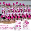 Heigble 144 Pcs Cheerleading Lip Balms Hand Cream Sets Pink Cheerleading Party Supplies Including 36 Lip Balm and Moisturizing Hand Cream 36 Organza Bags Cards and Ropes for Team Thank You Gifts view 4