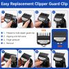 Replacement for Wahl Clipper Guards Set, Compatible with Wahl 1/2 Clipper Guard,1 Clipper Guard, Hair Clipper Guards1/8 (3mm),1/16" (1.5 mm) for Professional Stylists and Barbers, 2 PCS view 2