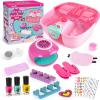 Auntyfey Kids Spa Day Kit For Girls, Spa Kit For Girls Ages 8-10-12, Kids Foot Spa Manicure Pedicure, Girls Pedicure Spa Kit For Kids With Kids Spa Set For Girls Christmas Birthday Gift view 1