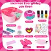Auntyfey Kids Spa Day Kit For Girls, Spa Kit For Girls Ages 8-10-12, Kids Foot Spa Manicure Pedicure, Girls Pedicure Spa Kit For Kids With Kids Spa Set For Girls Christmas Birthday Gift view 4