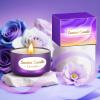 Valentines Day Birthday Gifts Set for Women Her Mom Wife Girlfriend Friend - Purple Self Care Spa Relaxation Gift Basket Set with Novelty Stainless Steel Coffee Tumbler, Lavender Candle, Bath Bomb view 4