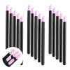 15 Pcs Pumice Stone Cuticle Pusher Nail File Stone Pusher Black Plastic Handle Nail Sanding Sticks Nails Art Pen Cuticle Remover Trimmer for Fingernails Toenails Women Manicurist view 1