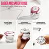 OLOV Beauty Electric Razors for Women,5-in-1 Blade Razor Rechargeable Shaver for Lady Legs,First Trimmer for Teen Girls Underarms & Body & Hair (White) view 4