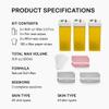3 Roll-on Natural Soft Wax Kit - 3.3 fl oz Each + Pre & After Wax Wipes + 100 Wax Strips - Complete Home Waxing Set view 4